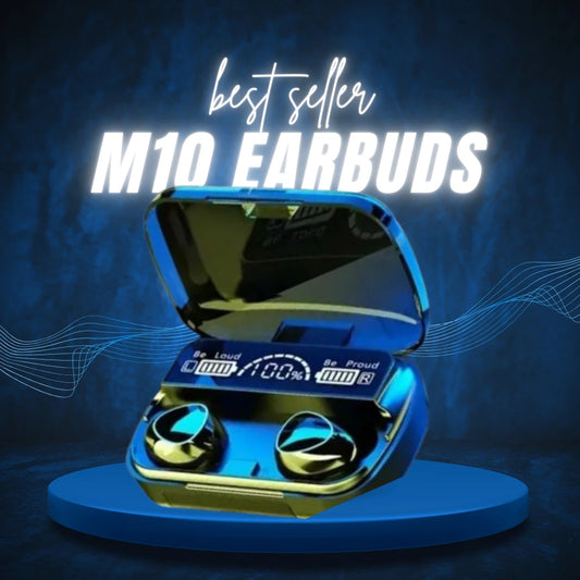 M10 Airpods | Premium Wireless Earbuds with Long Battery Life