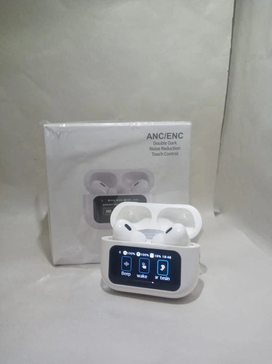 ANC/ENC Noise Cancelling Earbuds – Double Dark Reduction, Touch Control & Bass Boost