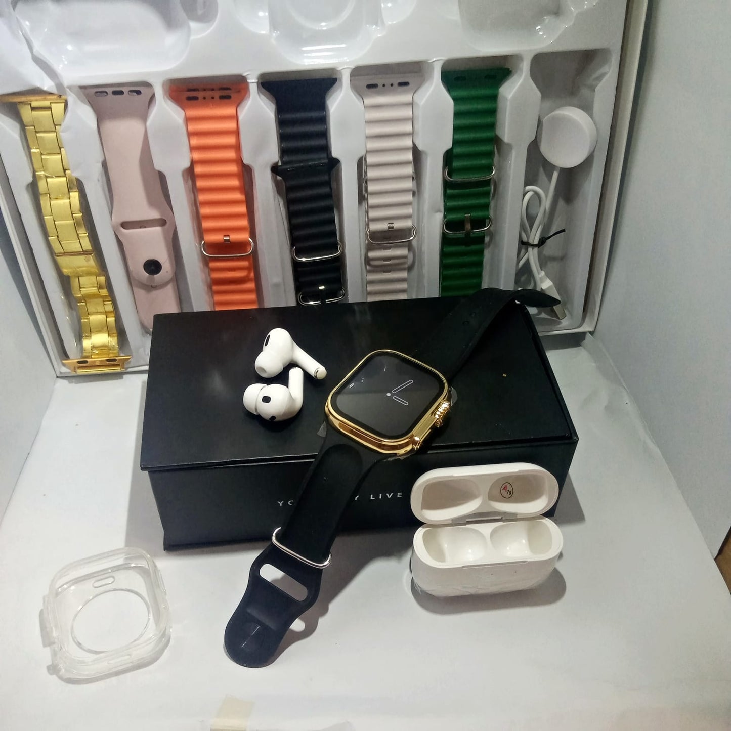 Smart Watch Fitness Tracker Big 2.0 Ultra 10-in-1 β Stylish, Durable & Advanced Health Features