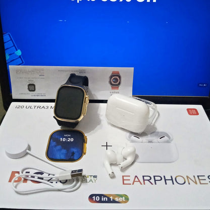 Smart watch ultra 10 in 1