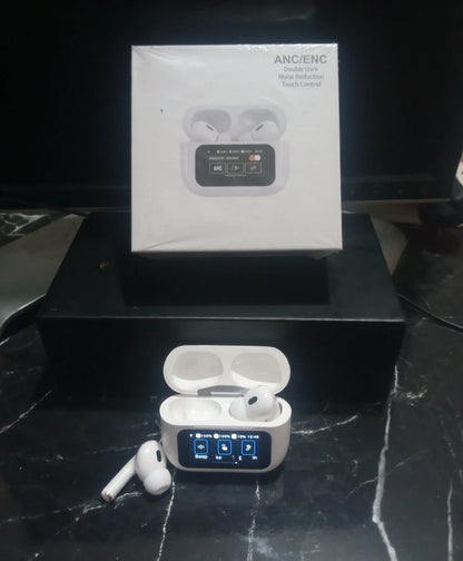 ANC/ENC Noise Cancelling Earbuds – Double Dark Reduction, Touch Control & Bass Boost
