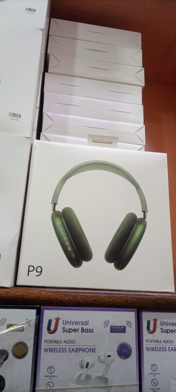 P9 Headphone Headset – Wireless Bluetooth 5.3 Noise Cancelling with Mic