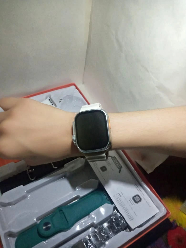 Smart Watch Ultra 7 in 1 Strap | Fitness Tracker with Heart Rate Monitor