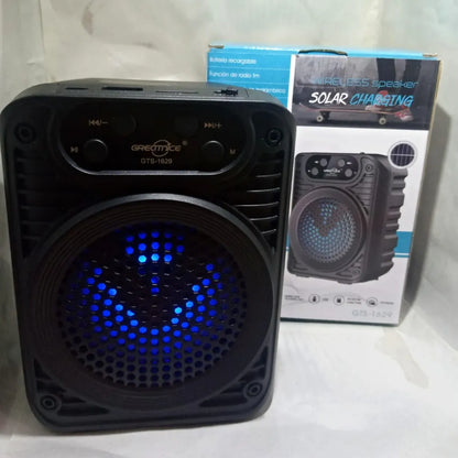 Great Nice Wireless Portable Speaker – Double Solar Powered Bluetooth Speaker 🔊