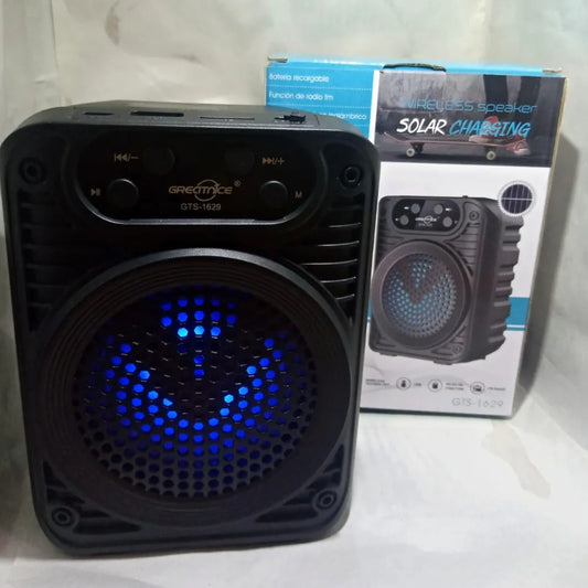 Great Nice Wireless Portable Speaker – Double Solar Powered Bluetooth Speaker 🔊